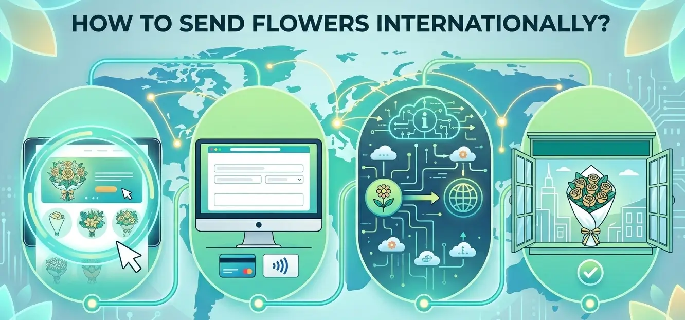 How to Send Flowers Internationally: Complete Guide to Shipping Flowers Overseas